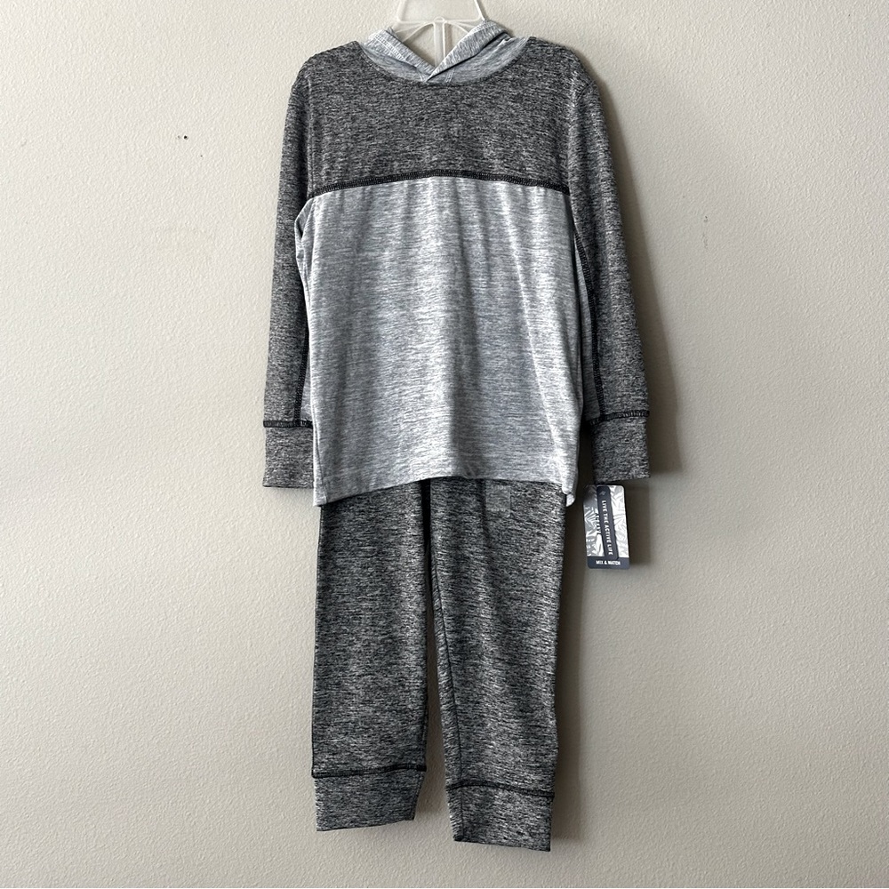 Tommy Bahama Active Long Sleeve 2 Piece Set Hoodie With Pants. Gray Size S(5/6)